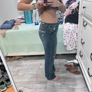 Judy Blue Distressed Straight Leg Jeans